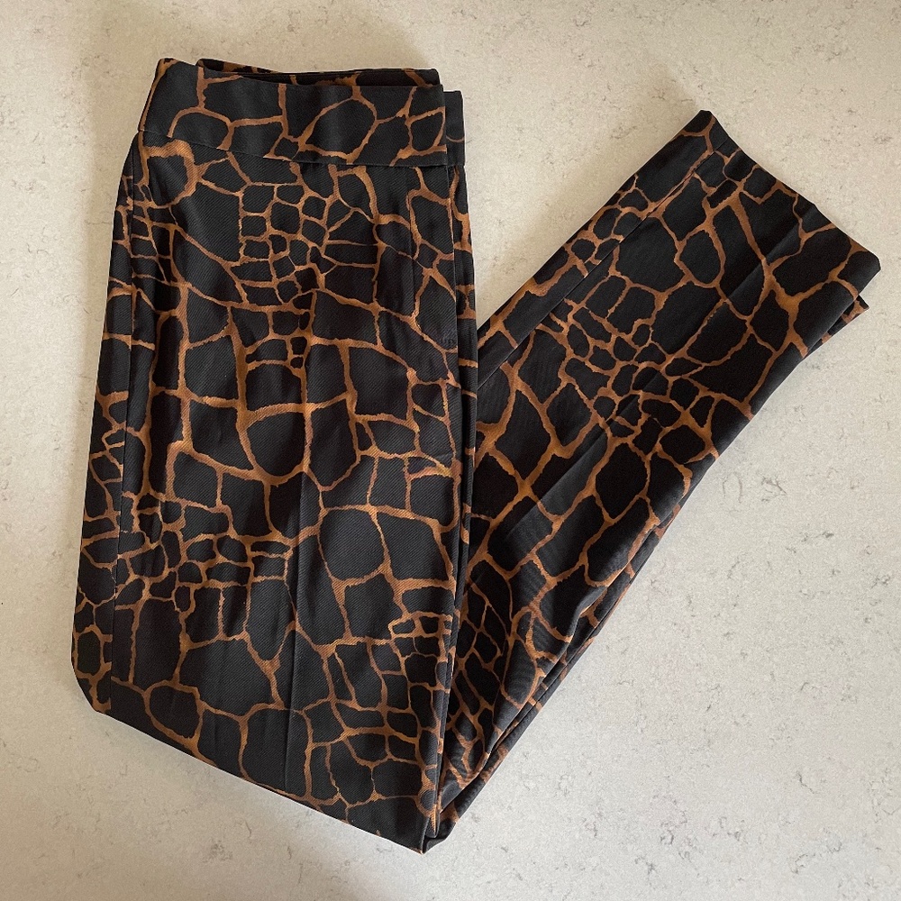 Giraffe Print Pants